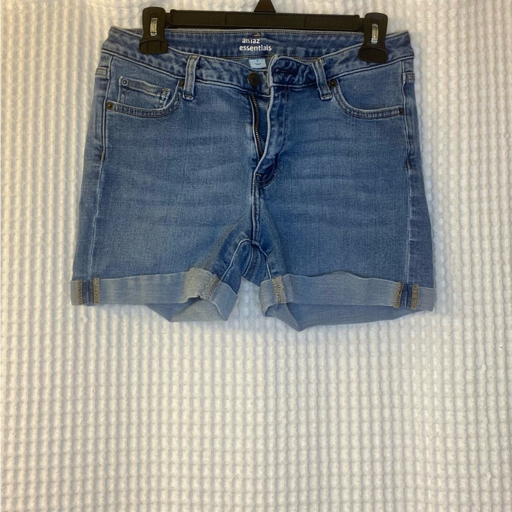 Denim shorts- Amazon Essentials
